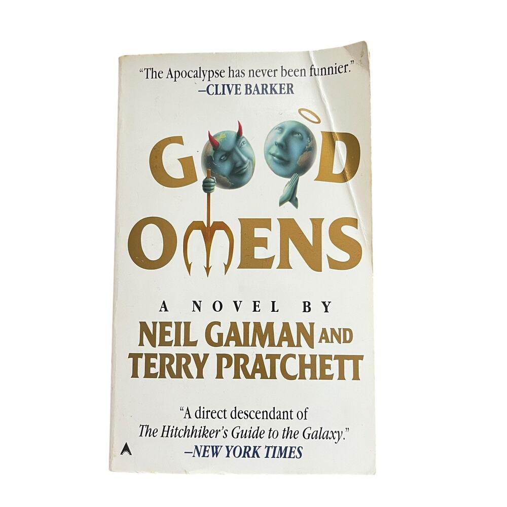 Good Omens - Neil Gaiman & Terry Pratchett - 1996 Ace Books Paperback - Good